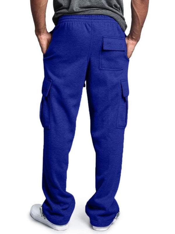 Versatile Multi-Pocket Men's Cargo Trousers - Comfort Meets Style for Every Adventure - MENLL