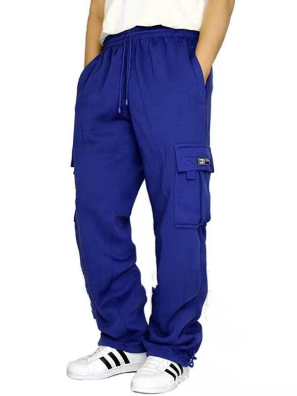 Versatile Multi-Pocket Men's Cargo Trousers - Comfort Meets Style for Every Adventure - MENLL