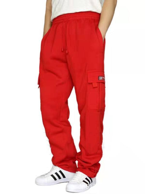 Versatile Multi-Pocket Men's Cargo Trousers - Comfort Meets Style for Every Adventure - MENLL