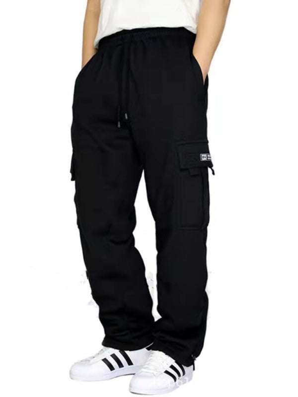 Versatile Multi-Pocket Men's Cargo Trousers - Comfort Meets Style for Every Adventure - MENLL
