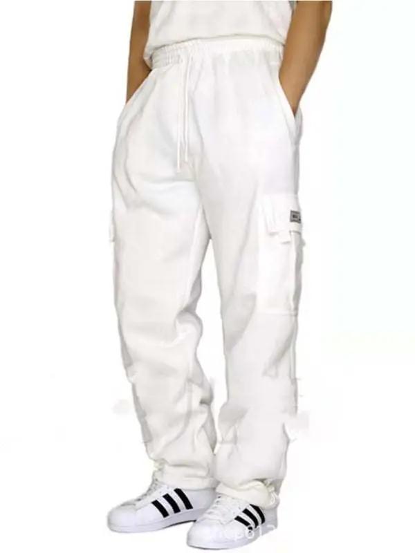 Versatile Multi-Pocket Men's Cargo Trousers - Comfort Meets Style for Every Adventure - MENLL