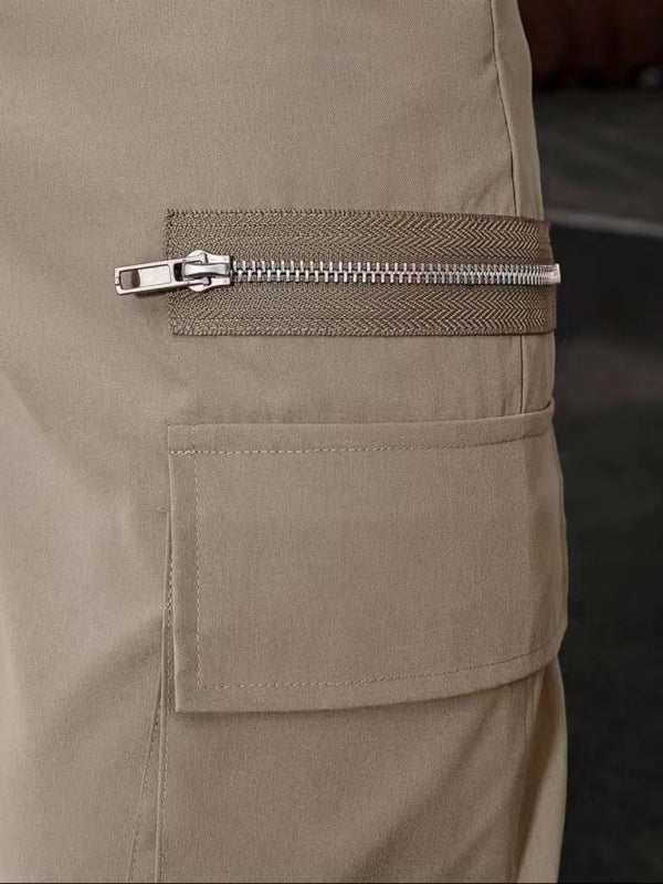 Stylish Men's Zippered Casual Sports Overalls for All Seasons - MENLL
