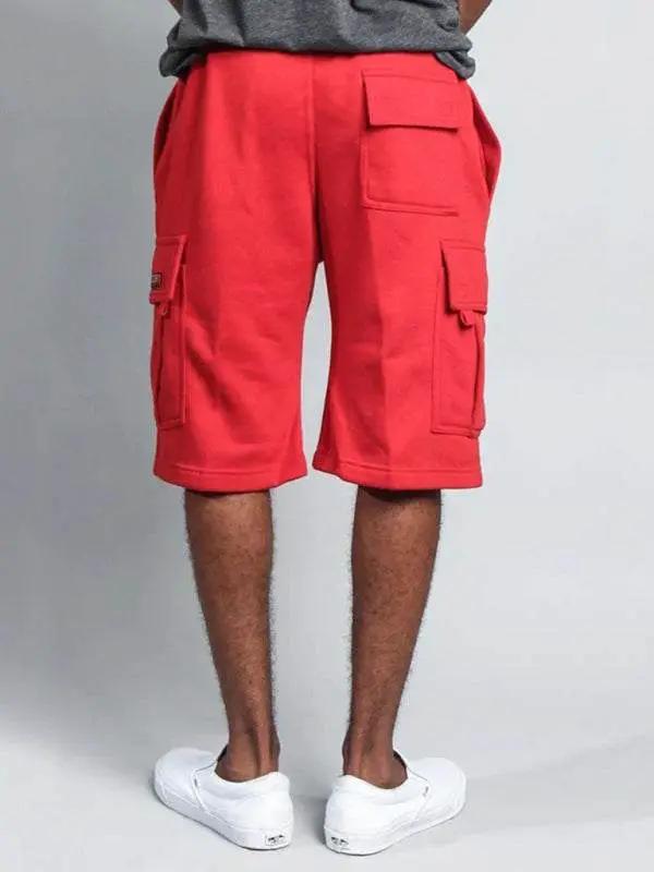 Effortlessly Stylish: Men’s Casual Multi-Pocket Loose-Fit Cargo Shorts for Ultimate Comfort - MENLL