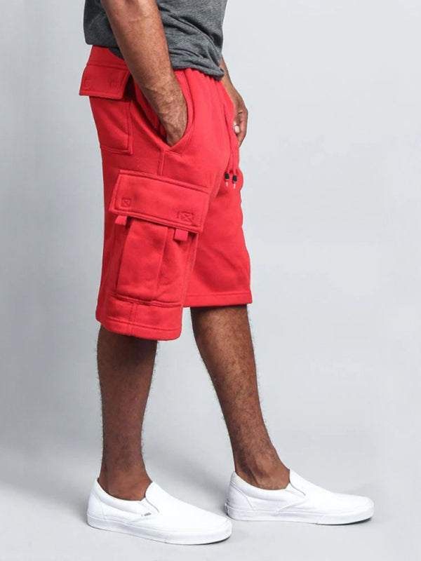 Effortlessly Stylish: Men’s Casual Multi-Pocket Loose-Fit Cargo Shorts for Ultimate Comfort - MENLL