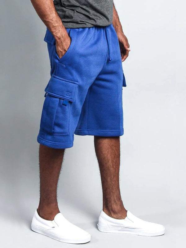 Effortlessly Stylish: Men’s Casual Multi-Pocket Loose-Fit Cargo Shorts for Ultimate Comfort - MENLL