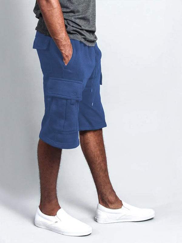 Effortlessly Stylish: Men’s Casual Multi-Pocket Loose-Fit Cargo Shorts for Ultimate Comfort - MENLL