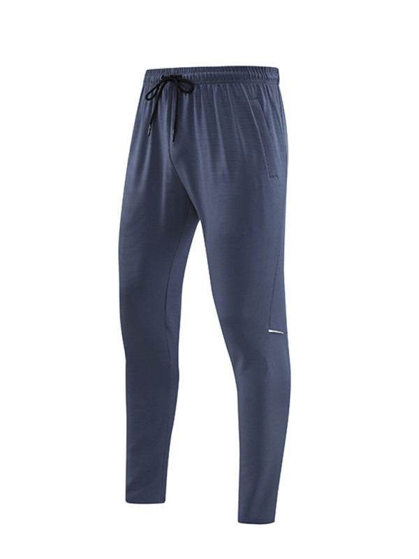 Men's Ultimate Quick-Dry Stretchy Fitness Trousers for Outdoor Adventure and Casual Running - MENLL