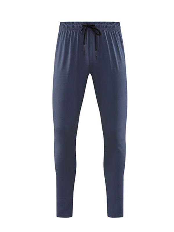 Men's Ultimate Quick-Dry Stretchy Fitness Trousers for Outdoor Adventure and Casual Running - MENLL