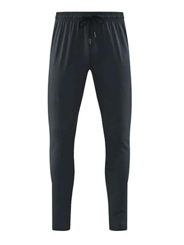 Men's Ultimate Quick-Dry Stretchy Fitness Trousers for Outdoor Adventure and Casual Running - MENLL