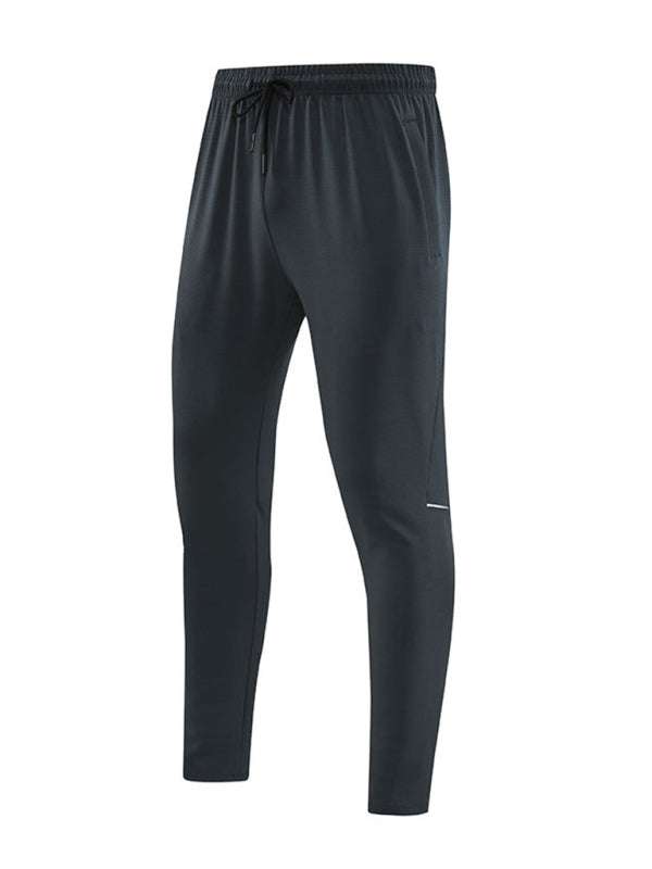 Men's Ultimate Quick-Dry Stretchy Fitness Trousers for Outdoor Adventure and Casual Running - MENLL