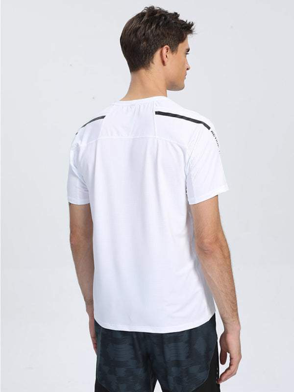 Ultimate Comfort Men's Quick-Dry Sports Tee - Breathable, Loose Fit for Active Days - MENLL