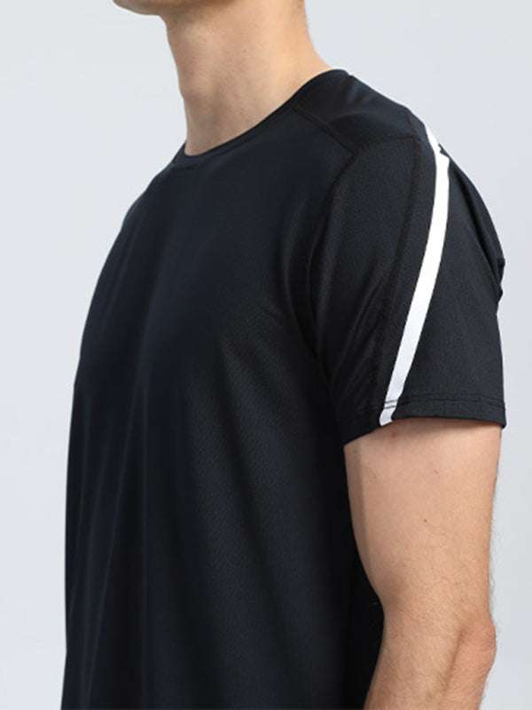 Ultimate Comfort Men's Quick-Dry Sports Tee - Breathable, Loose Fit for Active Days - MENLL
