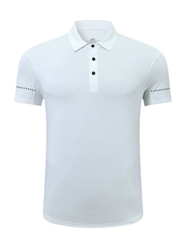 Men's High-Performance Quick Dry Polo - Perfect for Spring & Summer Adventures - MENLL