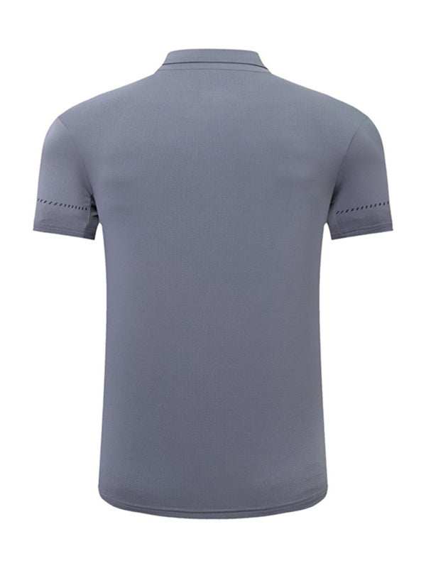 Men's High-Performance Quick Dry Polo - Perfect for Spring & Summer Adventures - MENLL