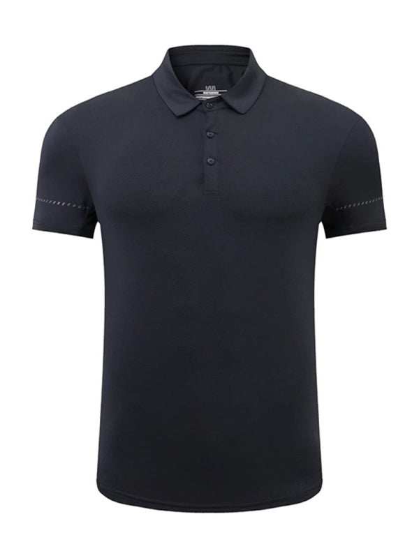 Men's High-Performance Quick Dry Polo - Perfect for Spring & Summer Adventures - MENLL