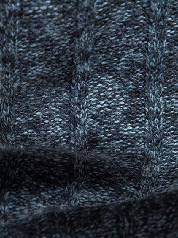 Stilvoller Herren-Cardigan mit Reißverschluss und Stehkragen für Komfort im Frühling und Sommer