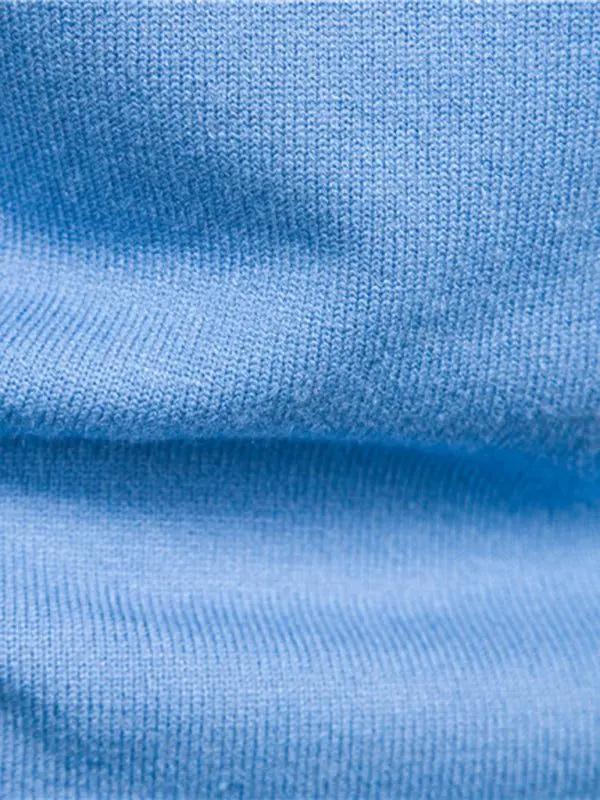 Cozy Casual Turtleneck Pullover Sweater for Men - Perfect Spring-Summer Knitwear! - MENLL