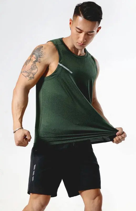Ultimate Comfort Men's Sleeveless Casual Vest for Spring-Summer - MENLL
