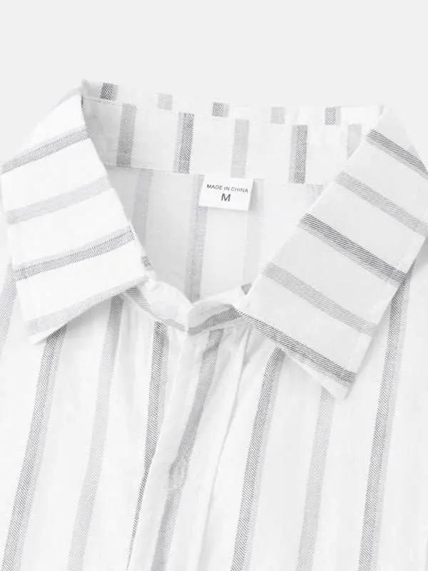 Vibrant Hawaiian Print Men's Casual Beach Shirt for Effortless Summer Style - MENLL