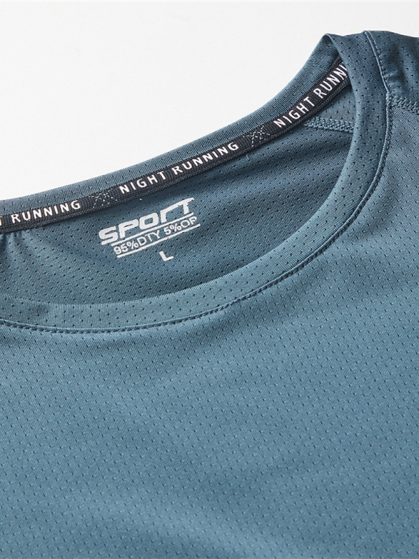 Ultra-Lightweight Quick-Dry Men's Sports Tee – Ideal for Active Spring & Summer Adventures - MENLL