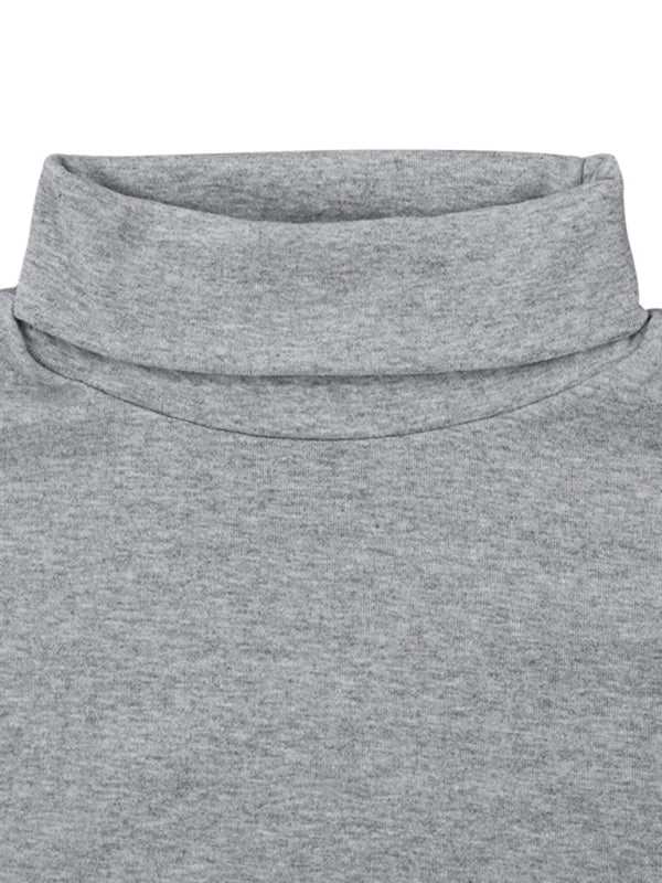 Stylish Men's High Collar Long Sleeve Turtleneck Tee for Effortless Layering - MENLL