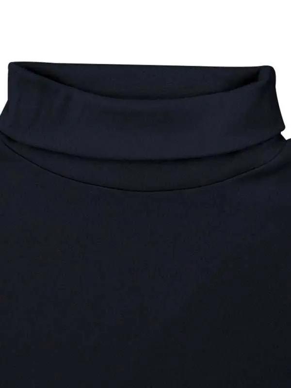 Stylish Men's High Collar Long Sleeve Turtleneck Tee for Effortless Layering - MENLL