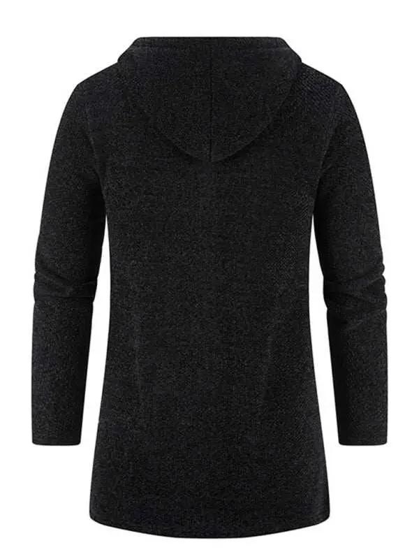 Stylish Men's Zip-Up Hooded Cardigan for Casual Spring-Summer Wear - MENLL