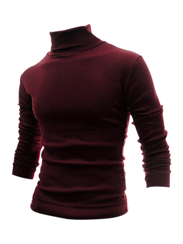 Cozy Chic Turtleneck Long Sleeve Tee for Effortless Autumn Style