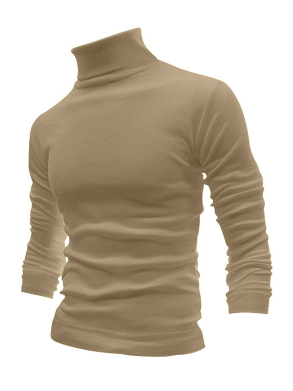 Cozy Chic Turtleneck Long Sleeve Tee for Effortless Autumn Style