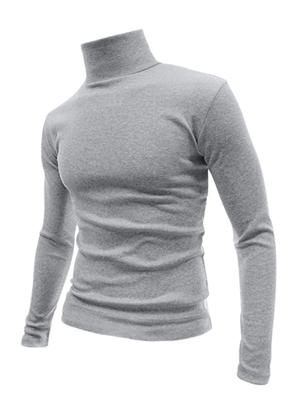 Cozy Chic Turtleneck Long Sleeve Tee for Effortless Autumn Style