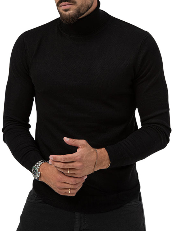 Cozy Chic Turtleneck Long Sleeve Tee for Effortless Autumn Style