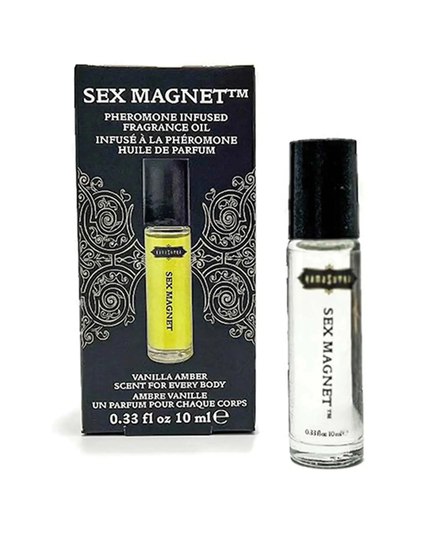MENLL Vanilla Amber Pheromone Men's Roll-On - Attraction & Confidence Boost by MENLL