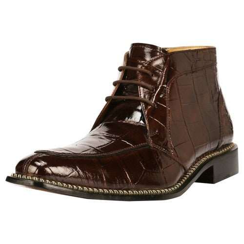 Liam Genuine Leather Lace-Up Style Boots for Men - MENLL