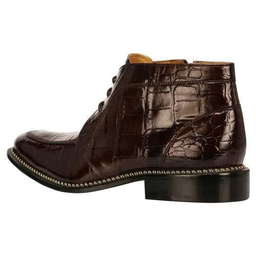 Liam Genuine Leather Lace-Up Style Boots for Men - MENLL