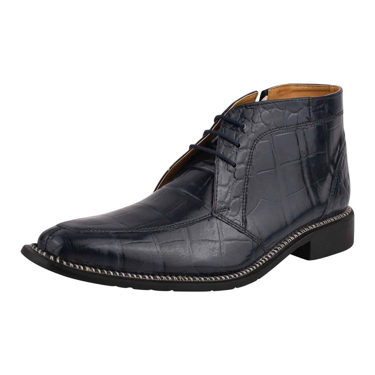 Liam Genuine Leather Lace-Up Style Boots for Men - MENLL