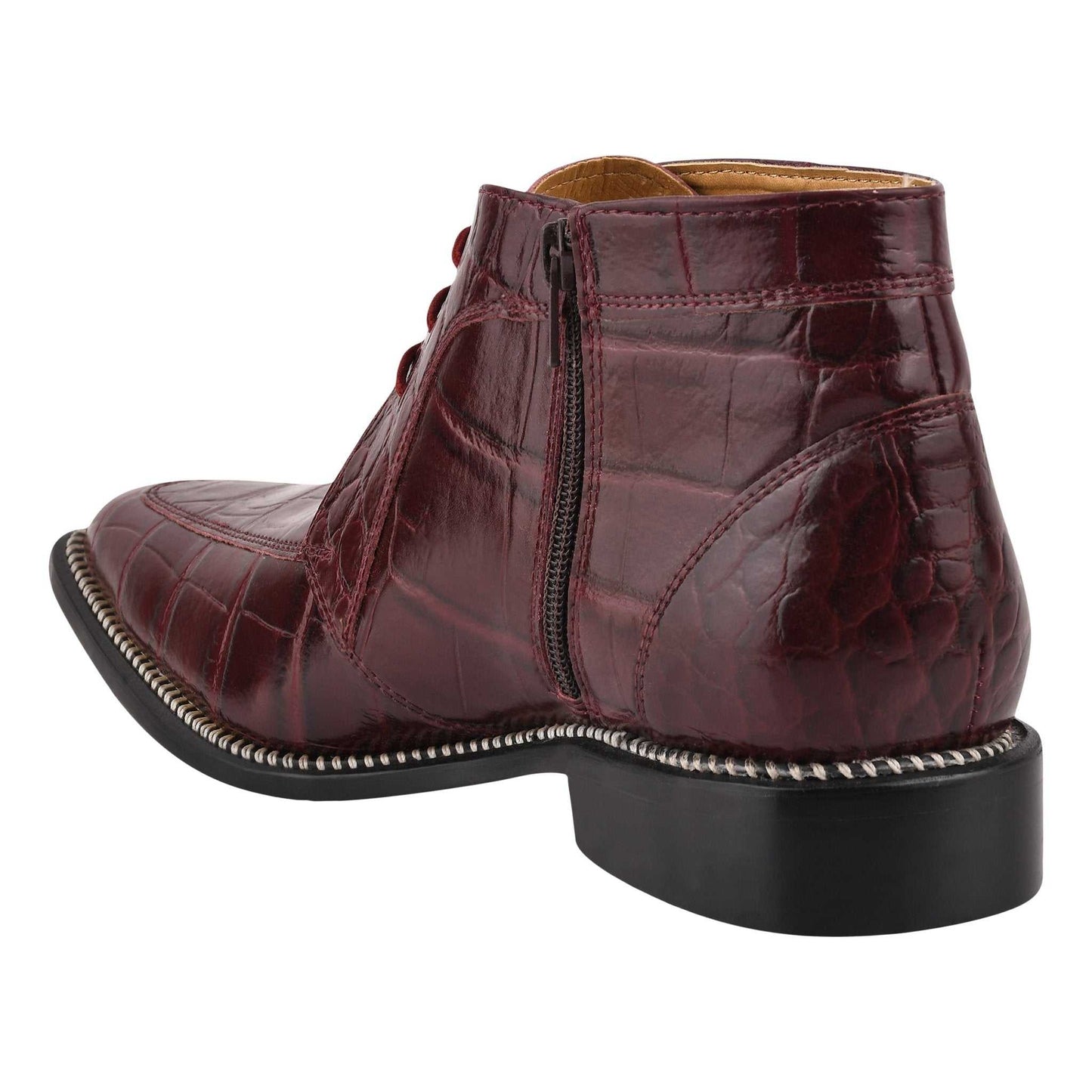 Liam Genuine Leather Lace-Up Style Boots for Men - MENLL