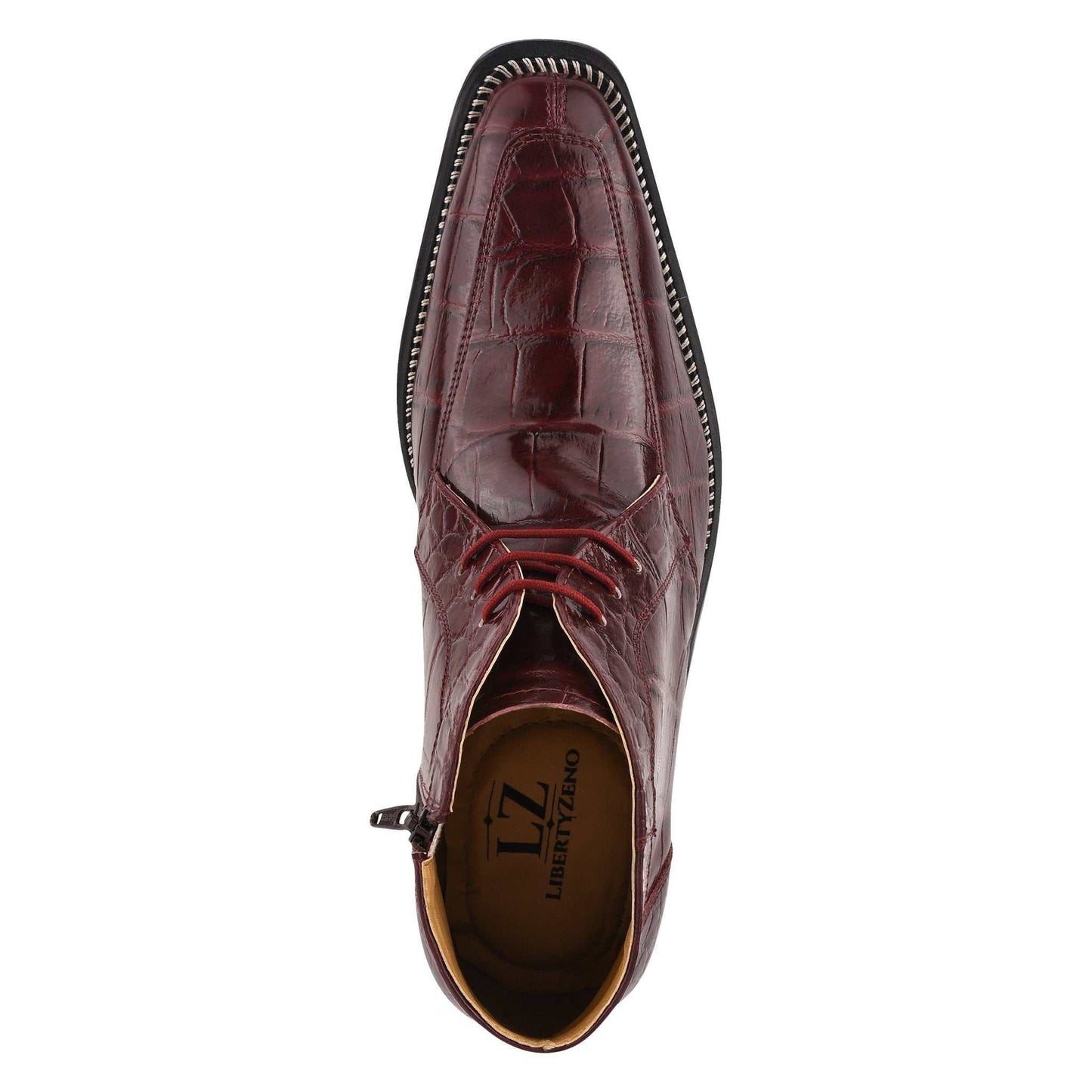 Liam Genuine Leather Lace-Up Style Boots for Men - MENLL