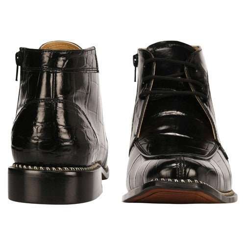 Liam Genuine Leather Lace-Up Style Boots for Men - MENLL