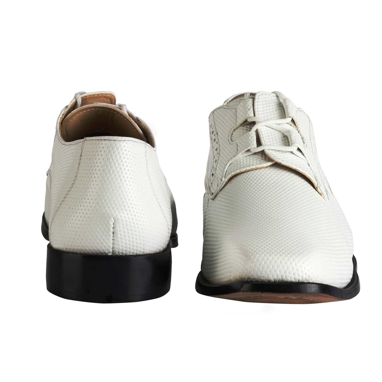 Blacktown Genuine Leather Oxford Style Lace-Up Dress Shoes For Men - MENLL