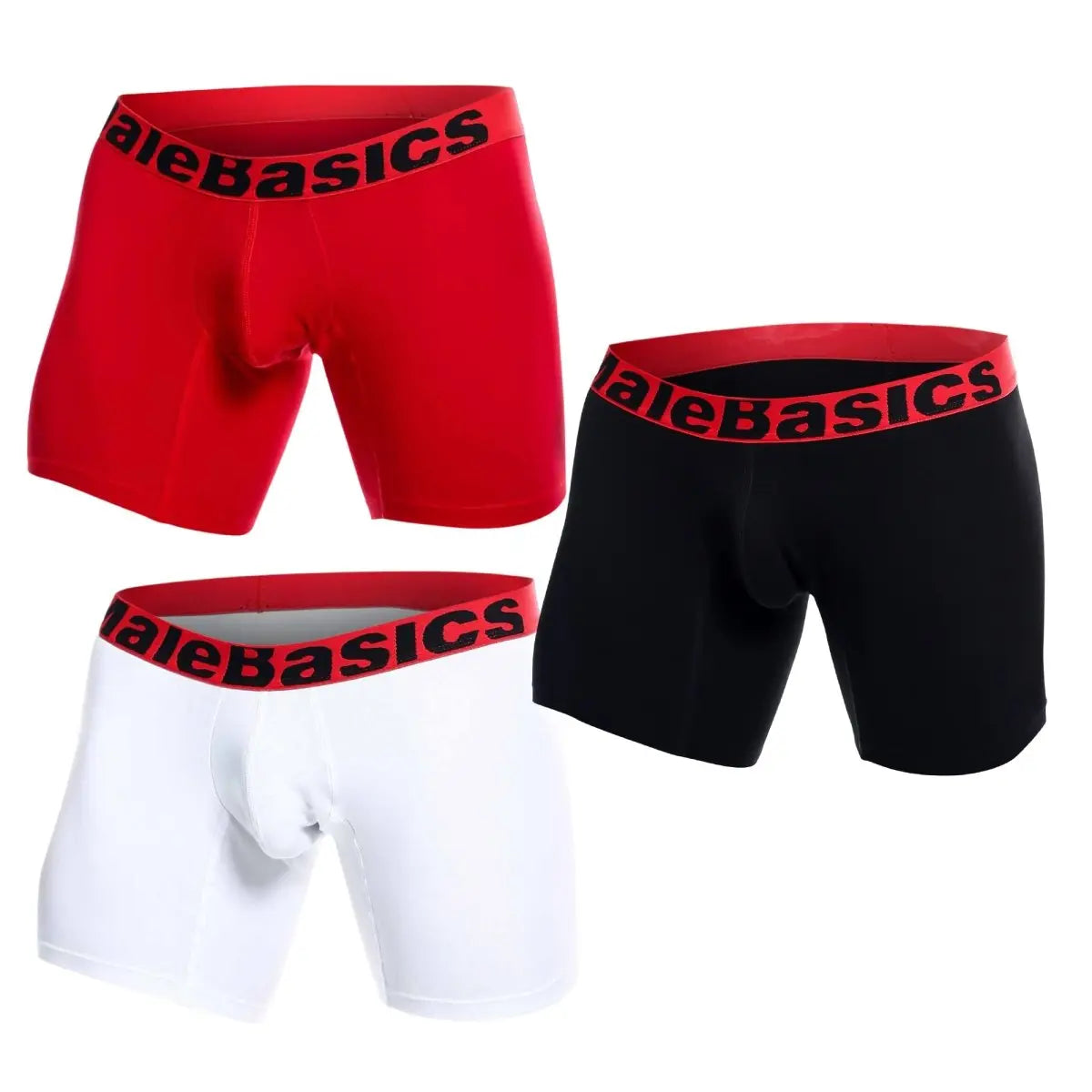 MaleBasics 3-Pack Boxer Brief Multi by Malebasics