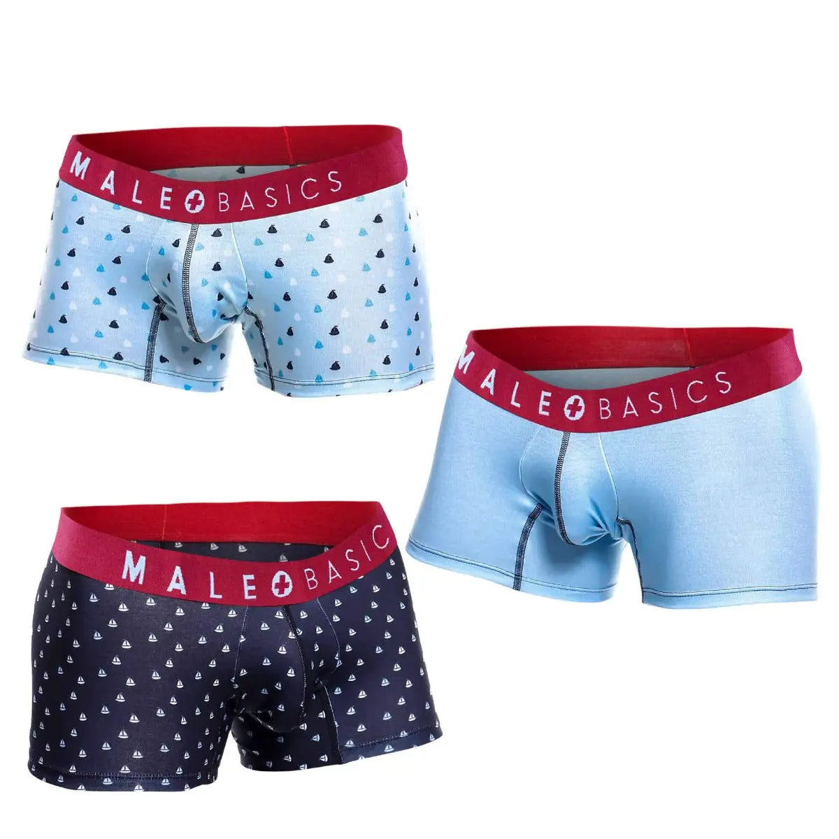 MaleBasics 3-Pack Trunk Boats by Malebasics
