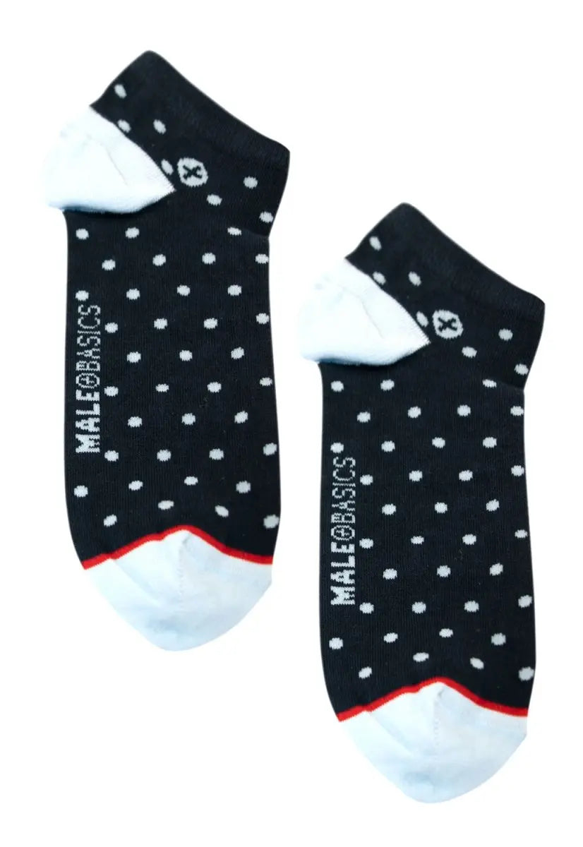 MaleBasics Ankle Sock-Dotted- Malebasics