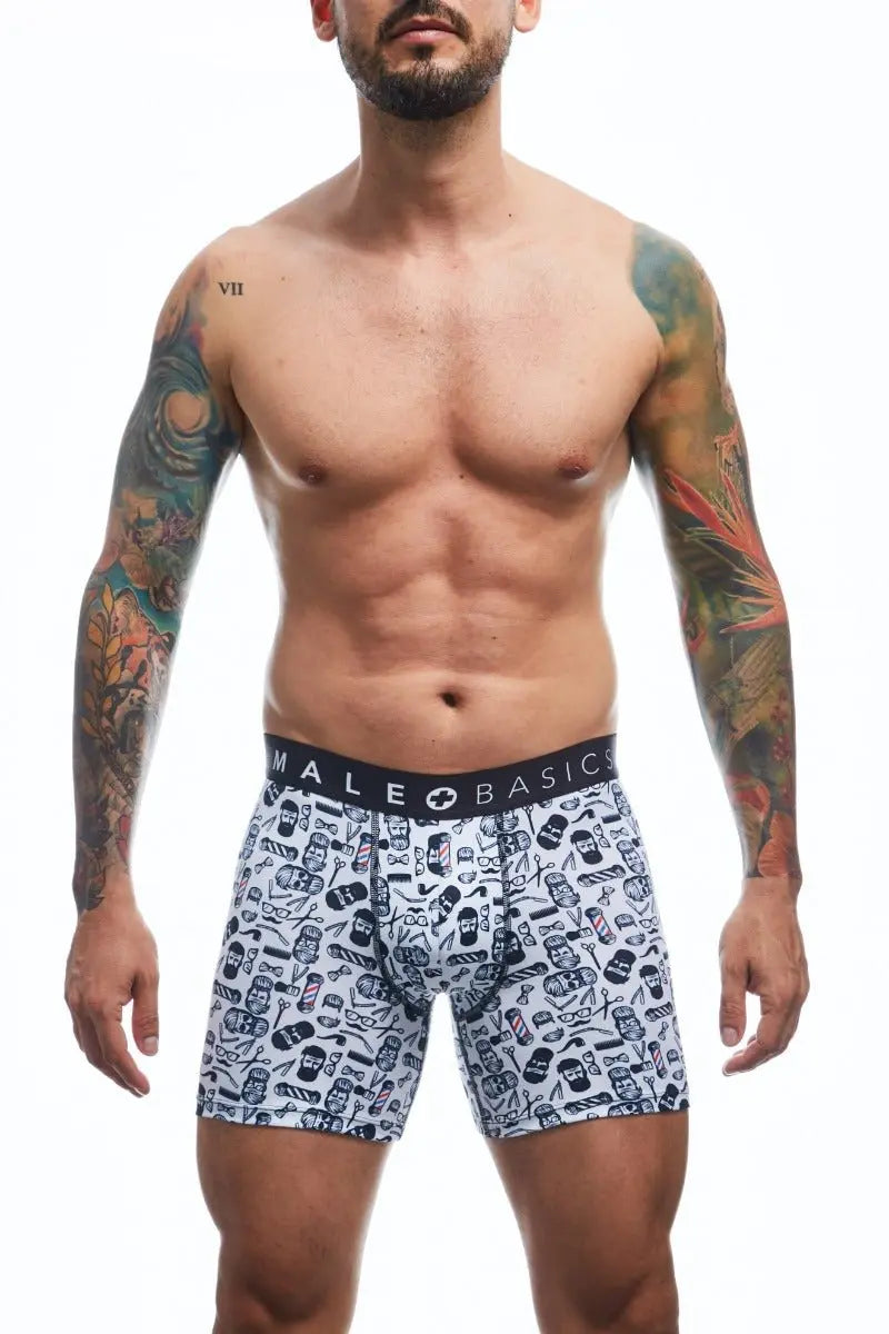 Malebasics Boxerbrief Barber Skulls Malebasics