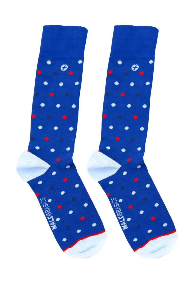 Malebasics Fun Socks-Polka- by Malebasics