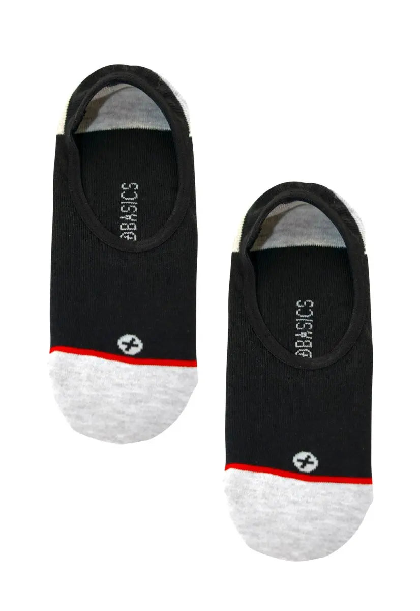 MaleBasics No-Show Sock-Black- Malebasics