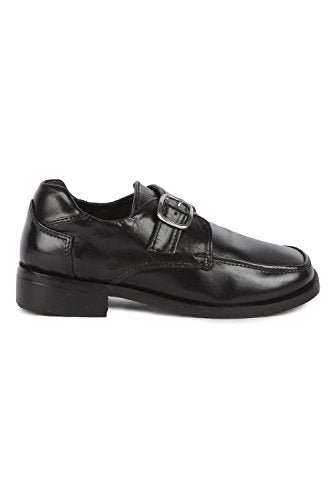 Martin Leather Oxford Style School Uniform Buckle Shoes for Kids - MENLL