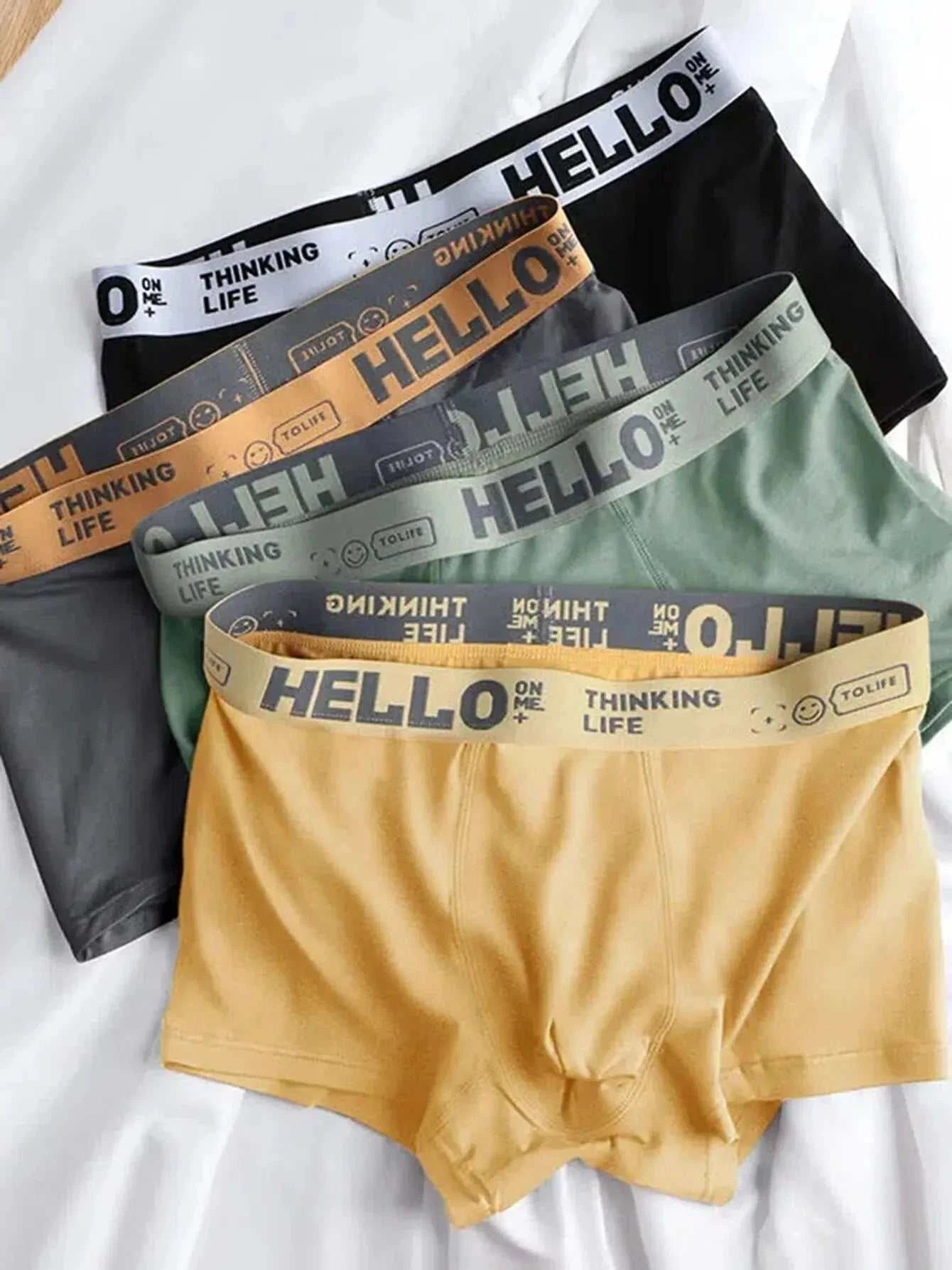 Ultimate Comfort Men's Quick-Dry Boxer Briefs - 5-Pack - MENLL