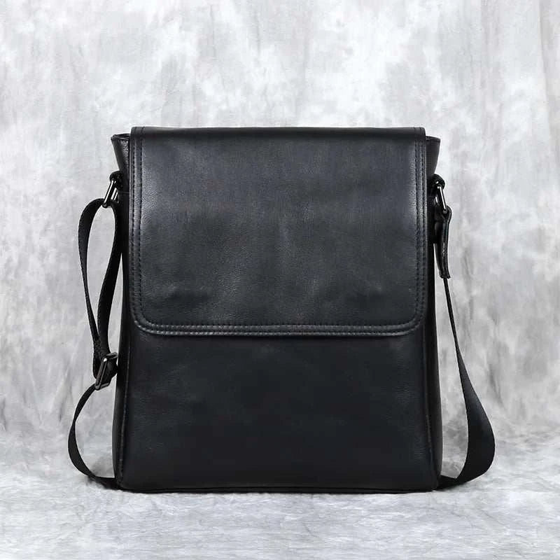 Stylish Men's Authentic Leather Crossbody Bag - Perfect Blend of Elegance and Functionality