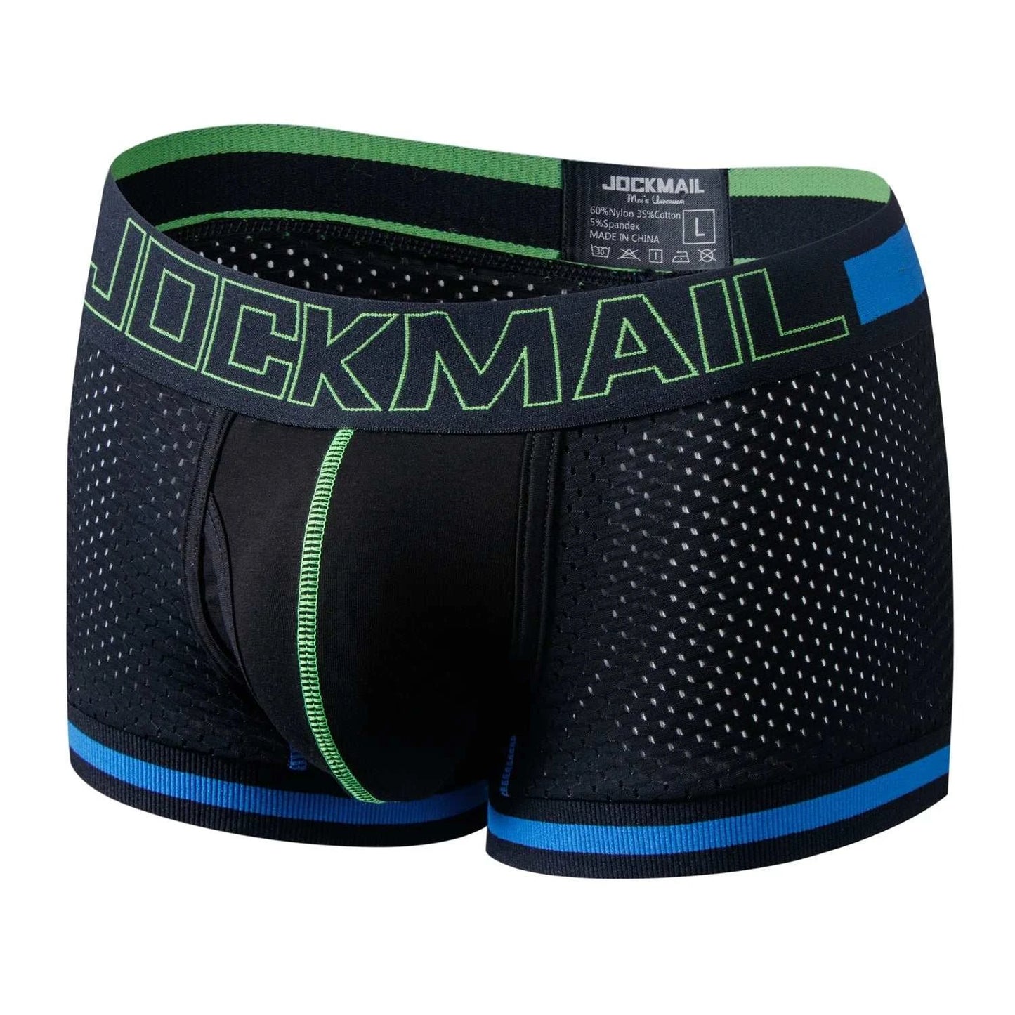 Ultimate Comfort Mesh Men's Boxer Briefs for All-Day Freshness - MENLL