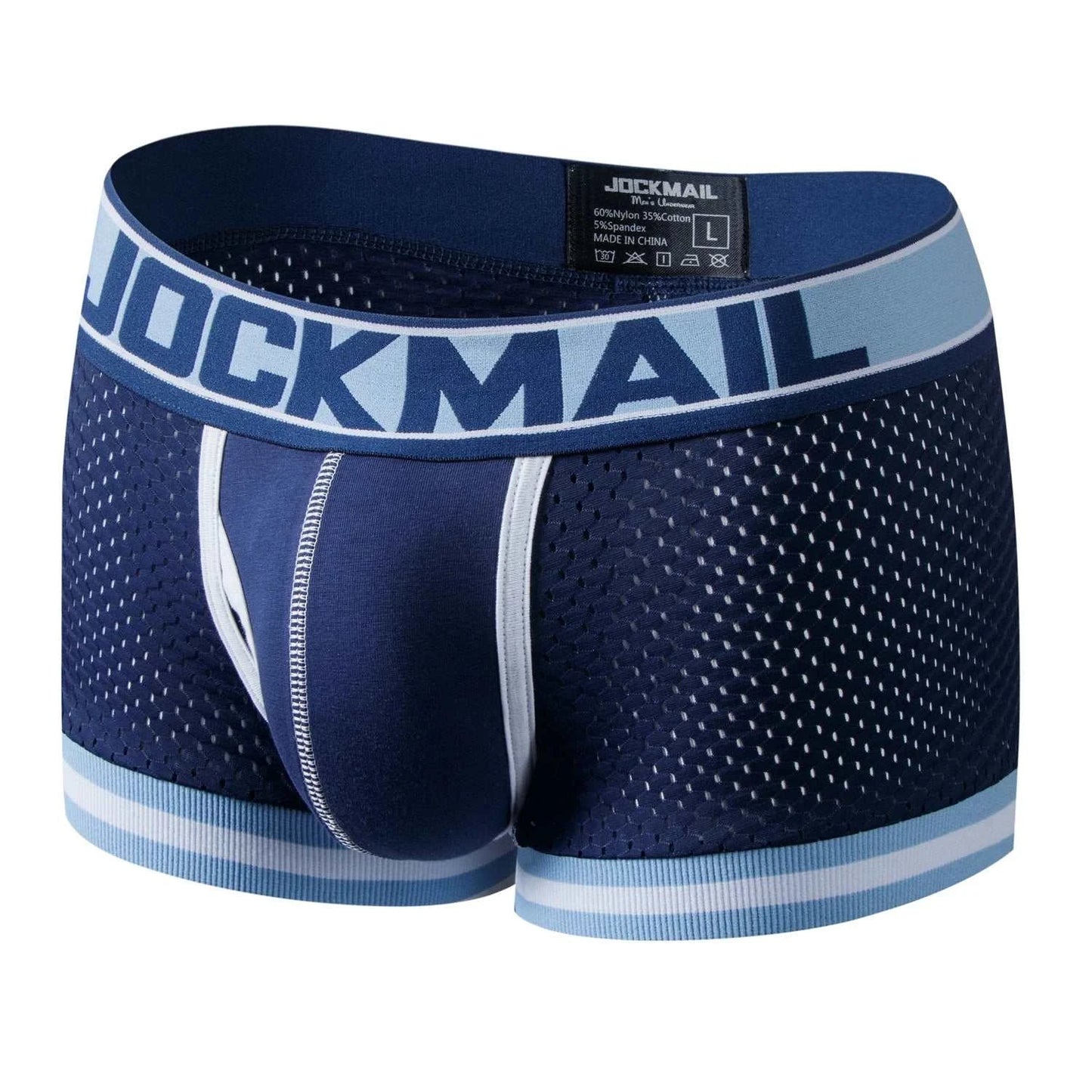 Ultimate Comfort Mesh Men's Boxer Briefs for All-Day Freshness - MENLL